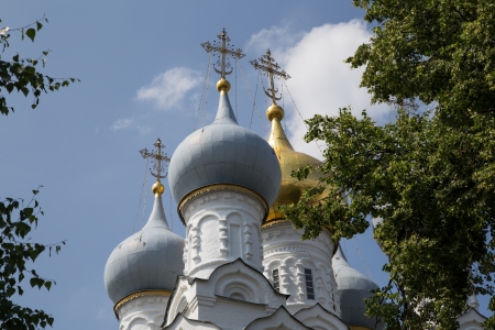 Church of St. Nicholas in Pyzhah (1670), protected by the state, Moscow, Russiaのeditorial素材