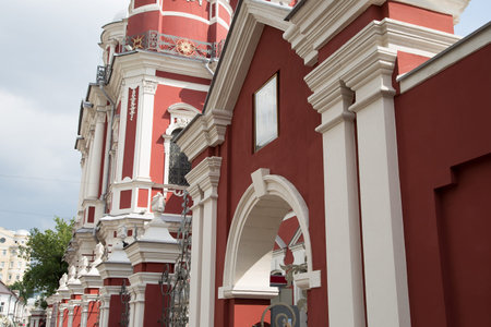 St Clement's Church in Moscow, Russiaのeditorial素材