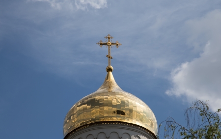 Russian Orthodox Church of St. Evfrosinia, Nahimovsky Avenue, Moscow, Russiaの写真素材