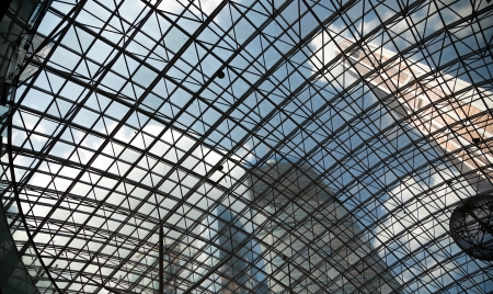 Skyscrapers of the International Business Center (City), Moscow, Russiaのeditorial素材