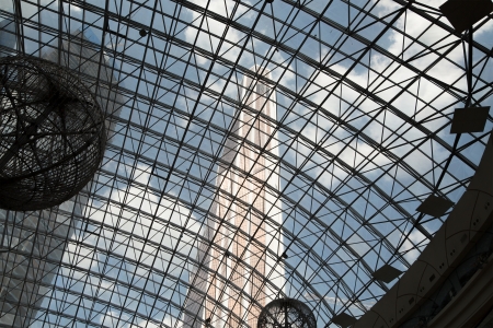 Skyscrapers of the International Business Center (City), Moscow, Russiaのeditorial素材