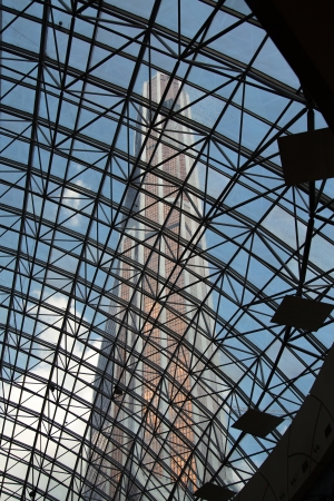 Skyscrapers of the International Business Center (City), Moscow, Russiaのeditorial素材
