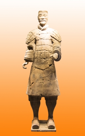 Qin dynasty Terracotta Army, Xian (Sian), Chinaのeditorial素材