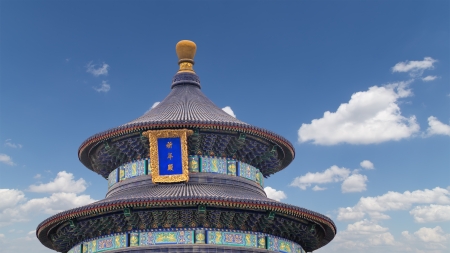 Temple of Heaven (Altar of Heaven), Beijing, Chinaの写真素材