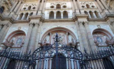 Cathedral of Malaga is a Renaissance church in the city of Malaga, Andalusia, southern Spain. It was constructed between 1528 and 1782; its interior is also in Renaissance styleの写真素材