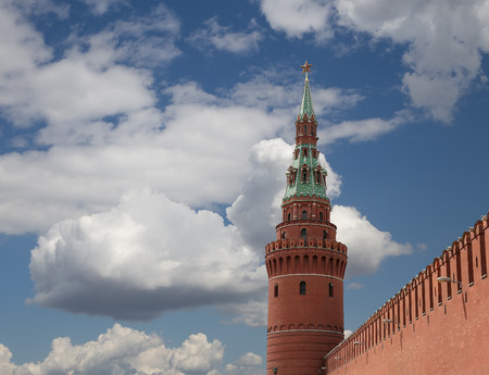 View of the Kremlin-- Russia, Moscow.の写真素材