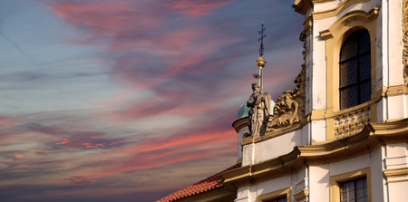 Loreta - a large pilgrimage destination in Hradcany, a district of Prague, Czech Republic