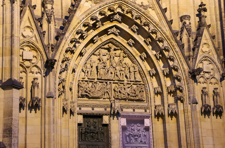 St. Vitus Cathedral (Roman Catholic cathedral ) in Prague Castle, Czech Republicのeditorial素材
