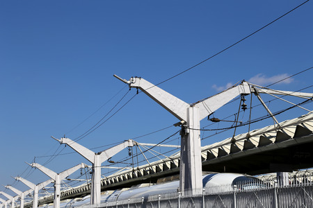 Leningradsky railway station-- is one of the nine main railway stations of Moscow, Russiaのeditorial素材
