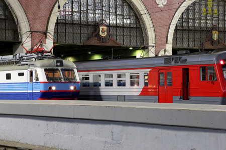 Kazansky railway terminal ( Kazansky vokzal) -- is one of nine railway terminals in Moscow, Russia....
