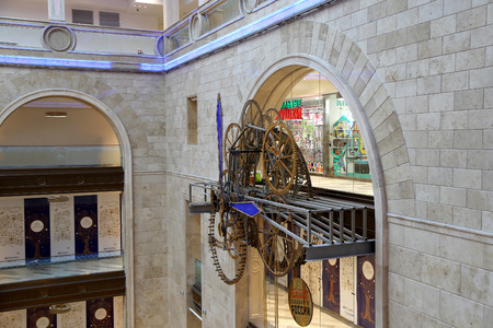 Interior Central children's store on Lubyanka (opened in April 2015 after extensive reconstruction) , Moscow, Russiaのeditorial素材