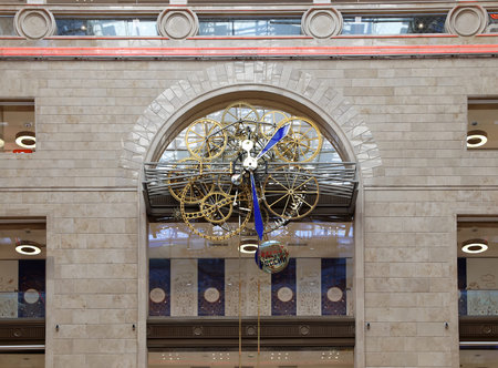 Interior Central children's store on Lubyanka (opened in April 2015 after extensive reconstruction)...
