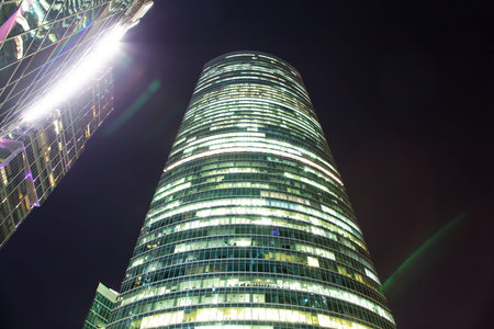 Skyscrapers of the International Business Center (City), Moscow, Russia