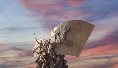 Monument to the heroes First World War in Victory Park on Poklonnaya Hill, Moscow, Russiaのeditorial素材