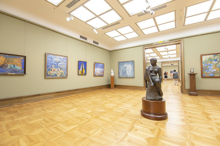 The State Tretyakov Gallery-- is an art gallery in Moscow, Russia, the foremost depository of Russian fine art in the world. Gallery's history starts in 1856.のeditorial素材