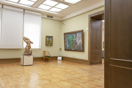 The State Tretyakov Gallery-- is an art gallery in Moscow, Russia, the foremost depository of Russian fine art in the world. Gallery's history starts in 1856.のeditorial素材