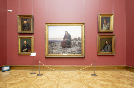 The State Tretyakov Gallery-- is an art gallery in Moscow, Russia, the foremost depository of Russian fine art in the world. Gallery's history starts in 1856.のeditorial素材