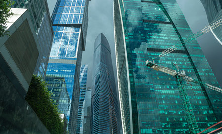 Skyscrapers International Business Center (City), Moscow, Russia