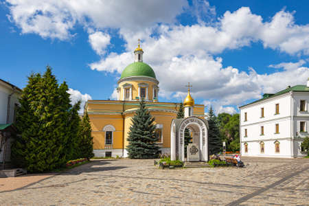 Danilov Monastery (also Svyato-Danilov Monastery or Holy Danilov Monastery), to have been founded in the late 13th century. Moscow, Russiaのeditorial素材