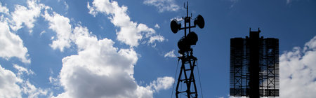 Air defense radars of military mobile anti aircraft systems (radar is designed and automatic...
