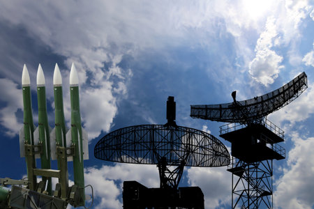 Air defense radars of military mobile anti aircraft systems and modern Russian anti aircraft...