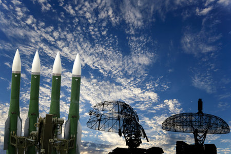Air defense radars of military mobile anti aircraft systems and modern Russian anti aircraft...