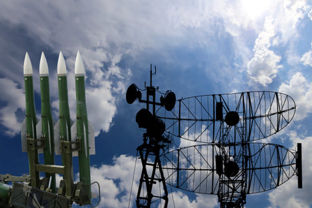 Air defense radars of military mobile anti aircraft systems and modern Russian anti aircraft...