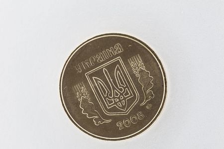 ukrainian coinの写真素材