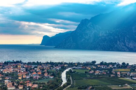 Europe, Italy. Beautiful place for travelの写真素材