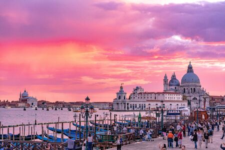 Europe, Italy. Beautiful place for travelの写真素材