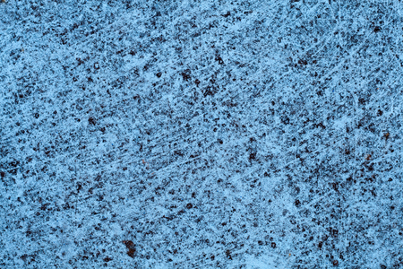 The Texture of a Blue Metal Plateの写真素材