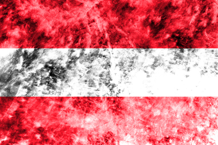 Old Austria grunge background flagの写真素材