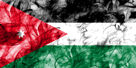 Jordan smoke flagの写真素材