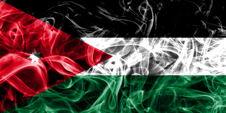 Jordan smoke flagの写真素材