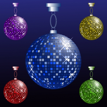 Disco Ballのイラスト素材