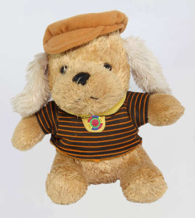 Soft toy dogの写真素材