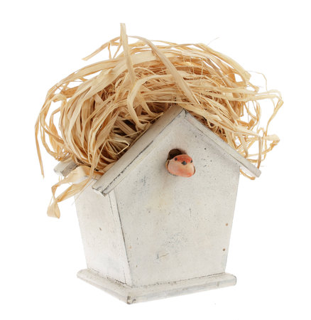 Starling houseの写真素材