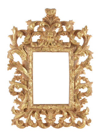 Gold frameworkの写真素材