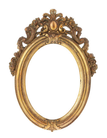 Gold frameworkの写真素材