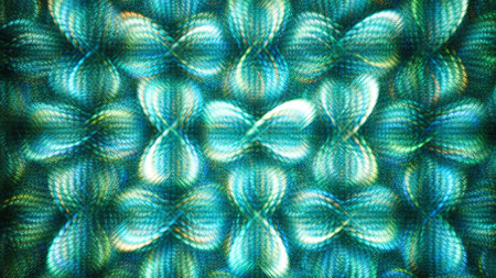 Watercolor pattern on textured paper.