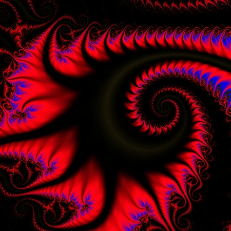 Fairy forest. Multicolored curls. Neural network. 3D surreal illustration. Sacred geometry. Mysterious psychedelic relaxation pattern. Fractal abstract texture. Digital artwork graphic astrology magicの写真素材