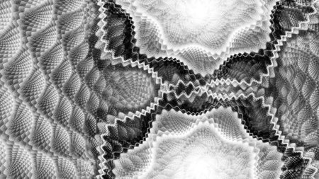 Extraterrestrial life form. Lightning. Hot glowing plasma. 3D surreal illustration. Sacred geometry....