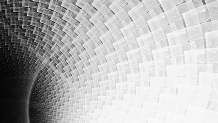 3D surreal illustration. Sacred geometry. Mysterious psychedelic relaxation pattern. Fractal abstract texture. Digital artwork graphic astrology magicの写真素材