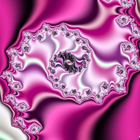 3D surreal illustration. Sacred geometry. Mysterious psychedelic relaxation pattern. Fractal abstract texture. Digital artwork graphic astrology magicの写真素材