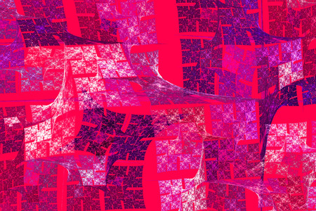 Abstract fractal shapes. Fantasy colorful chaotic fractal texture. 3D rendering psychedelic illustration pattern.の写真素材