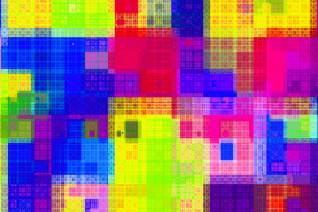 3D Abstract fractal background. Design element for flyer, brochure, web, advertisements, and other...