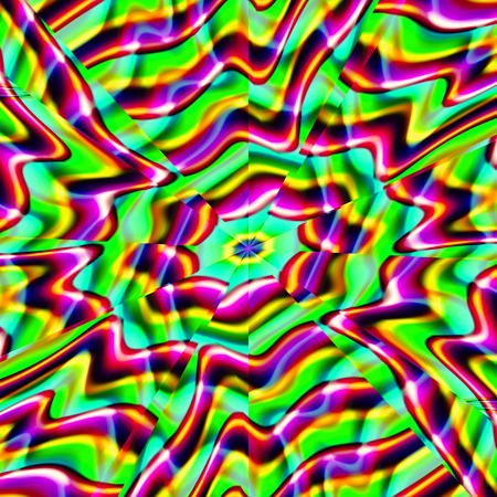 Abstract fantasy ornament pattern. Creative fractal design for greeting cards or t-shirtsの写真素材