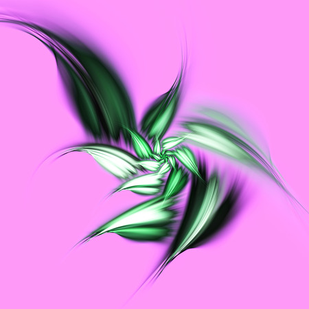 Abstract fantasy ornament pattern. Creative fractal design for greeting cards or t-shirtsの写真素材