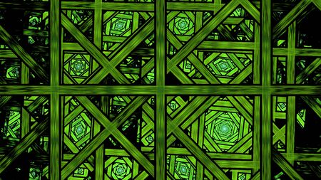 3D surreal illustration.Sacred geometry.Mysterious relaxation pattern.Fractal abstract texture.Digital artwork graphic astrology magicの写真素材