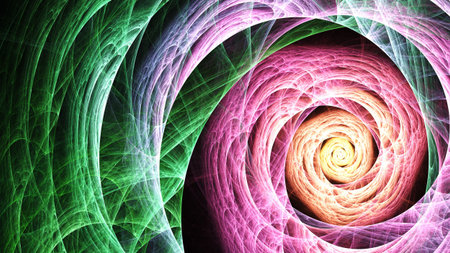 Abstract fractal background.Abstract painting multicolor texture.Motion holiday background.Modern...